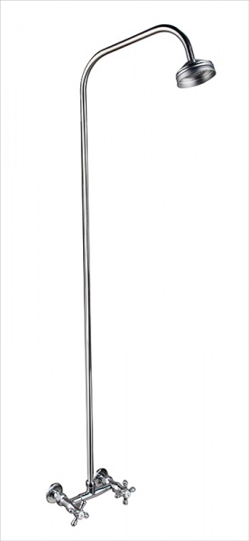 картинка Смеситель с душевой стойкой кер. ПСМ-110-К/89 от «Аква-люкс» магазин сантехники