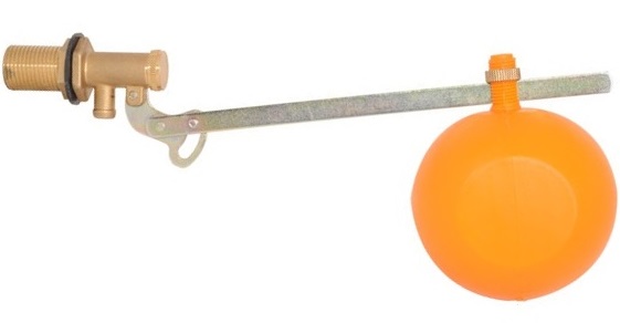 картинка Поплавок для бачка унитаза оранжевый от «Аква-люкс» магазин сантехники
